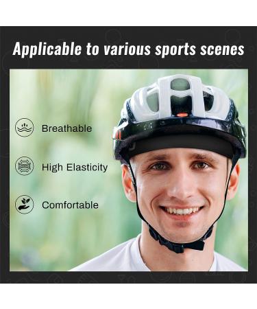 Vinsguir Athletic Men's Headband 4 Pack - Sweat Wicking Sports Headbands for Running, Gym, Tennis, Basketball - Unisex Hairband in Black/Khaki/Gray/Green - Buy Online on GoSupps.com