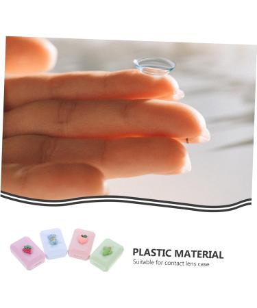 Buy Solustrie 12 STK Contact Lens Containers - Travel Cases for Pink Eyes Lens Pockets & Eye Care - International Shipping Available - Buy Online on GoSupps.com