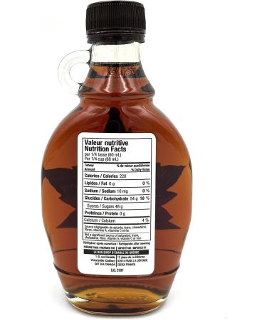 100% Pure Canadian Amber Maple Syrup in a Handled Bottle - 189 ml - Maple Treasures - Buy Online on GoSupps.com