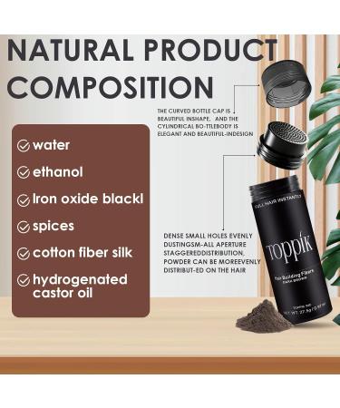 Medium Brown Hair Fibers for Instant Thickness | Spout Hair Sealing Powder for Thin Hair - Buy Online on GoSupps.com