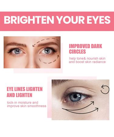 Rosehip Eye Cream Stick - Moisturizing Hydrating Reduces Dark Circles & Lines Lifts & Firms - Shop Internationally - Buy Online on GoSupps.com