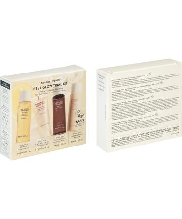 haruharu Wonder Best Glow Trial Kit Strong Hydrated Glowing Daily Routine Mini Size Double Cleansing Toner Barrier Essence - Buy Online on GoSupps.com
