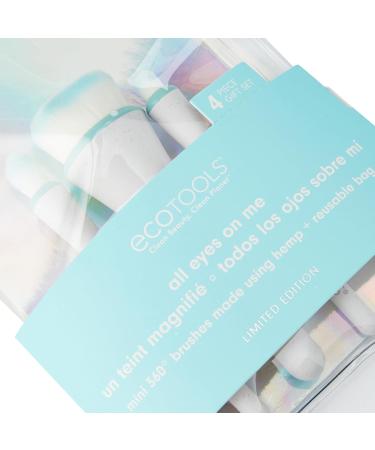EcoTools Limited Edition All Eyes on Me Makeup Brush Holiday Kit Stocking Stuffer Premium Makeup Brushes Travel Sized Mini Brushes 5 Piece Gift Set - Buy Online on GoSupps.com