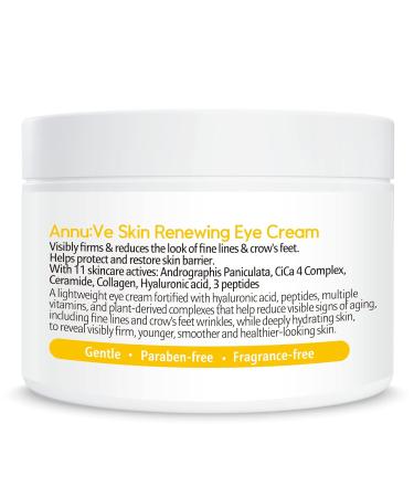 Skin Renewing Eye Cream | Eye Repair Cream for Dark Circles & Puffiness | Gentle Under Eye Cream | 1.7 Ounce - Buy Online on GoSupps.com