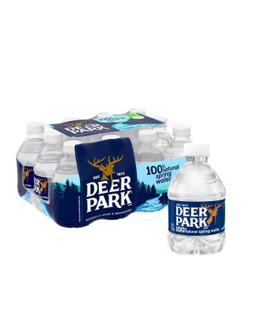 Deer Park Natural Spring Water, 8 Ounce 8 Fl Oz (Pack of 12)