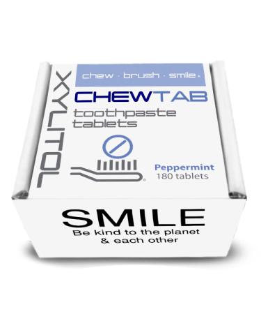Weldental Chewtab Toothpaste Tablets Peppermint Refill