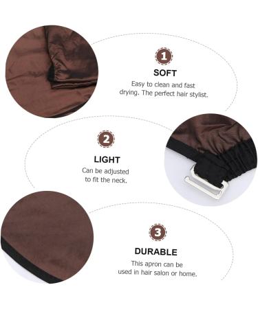 NOLITOY Salon Nylon Cape for Men - Waterproof Hair Cutting Apron with Snap Closure | Top Quality Haircut Cover for Adults - Buy Online on GoSupps.com