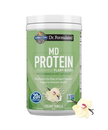 Garden of Life MD Protein Sustainable Plant-Based Creamy Vanilla 29.63 oz (840 g)