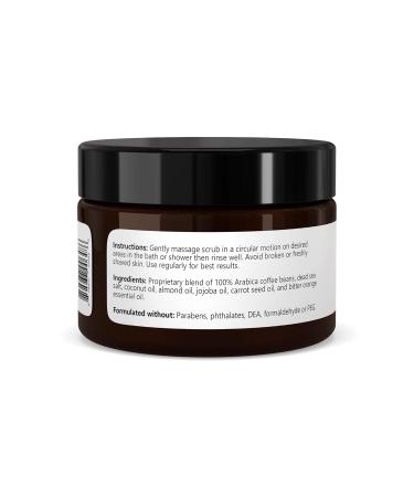 Isabella's Clearly FIRM Exfoliating Coffee & Dead Sea Salt Body Scrub | Natural Organic Skin Firming Caffeine Scrub | Made in USA for Smoother Skin - Buy Online on GoSupps.com