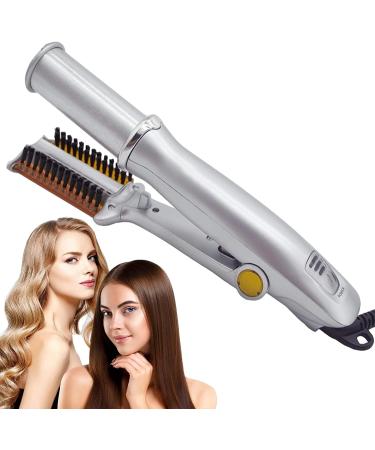 2-in-1 Electric Curling Iron & Straightener - Versatile Hair Styling Tool for Wet & Dry Use - Buy Online on GoSupps.com