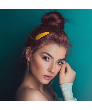 50-Piece Girls Hair Clips: Matte Barrettes, Snap Hairpins, Teardrop Clip, Geometric Hair Accessories - 5 Styles - Buy Online on GoSupps.com