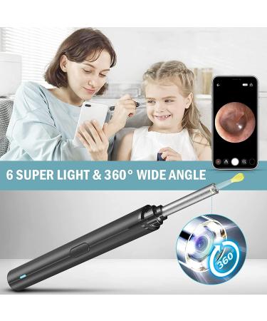 Ear Wax Removal Tool with 1080P Camera and Light - Ear Cleaner Kit for iPhone, iPad, Android - Professional Ear Cleaning at Home - Buy Online on GoSupps.com