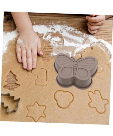 OUNONA 6 Pcs Butterfly Cake Mold Ice Cream Decor Non- Stick Mold Birthday Cake Pan Christmas Fondant Ice Cubes Chocolate Bakeware Novelty Cake Molds Soap Making Tools Household Silica Gel 17.6X14.8CMx3pcs - Buy Online on GoSupps.com