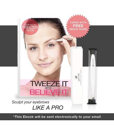 Slant Tweezers: Ultimate Precision for Shaping Eyebrows, Applying False Lashes & Hair Removal - Highly Durable with Ultra Strong Grip - Buy Online on GoSupps.com