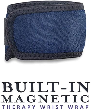 Magnetic Therapy Adjustable Wrist Wrap | Pain Relief Bracelet | MAGNETJEWELRYSTORE - Buy Online on GoSupps.com