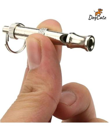 DogCatz Ultrasonic Dog Whistles x2 Adjustable Training Whistle for Recall and Stop Barking - High Pitch Frequency Trainer for Dogs & Cats - Buy Online on GoSupps.com
