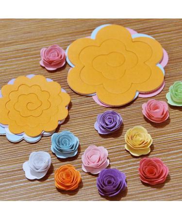 143 PCS Paper Quilling Strips Flower Design Set - Handmade Quilling Flowers for Crafts & Home Decoration - Buy Online on GoSupps.com