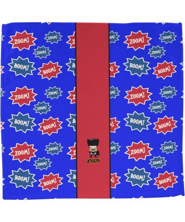 Personalized Superhero Washcloth | Custom Baby Gifts | Fast International Shipping - Buy Online on GoSupps.com