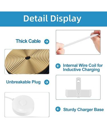 Charger for Oral-B iO Series 9/8/7 - Replacement 3768 Magnetic Base (Not Compatible with iO Series 3/4/5/6 - Buy Online on GoSupps.com