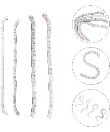 HEALLILY Fake Eyelashes Long Natural False Lashes Handmade Doll Eyelashes for DIY Teddy Bear Doll Accessories 4Pcs - Buy Online on GoSupps.com