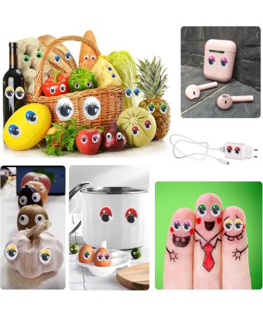 TOAOB 252pcs Self Adhesive Wiggle Googly Eyes with Eyelashes - Oval Assorted Colors - 10x13mm Craft Eyes - Plastic Sticker Eyes for DIY Crafts & Scrapbooking - Buy Online on GoSupps.com