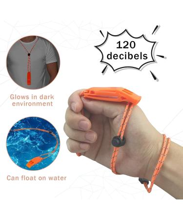 2-Pack Emergency Signal Pipes with Adjustable Reflective Bands for Kayaking Boating & Swimming Safety - Up to 4000 Hz - Buy Online on GoSupps.com