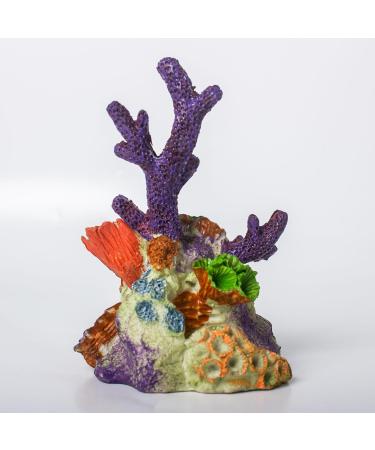TAOMYPETS Coral Decor for Aquariums | Resin Coral Reef Ornaments - Enhance Your Aquarium with Stunning Underwater decoration - Buy Online on GoSupps.com