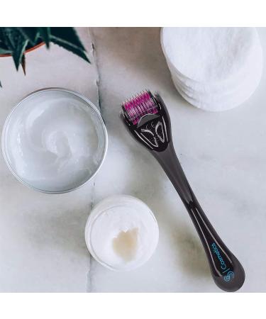 SB Cosmetics Premium Beard, Face, Scalp & Body Derma Roller 540 Titanium Micro Needle Beauty System - .25mm, Reusable - Buy Online on GoSupps.com