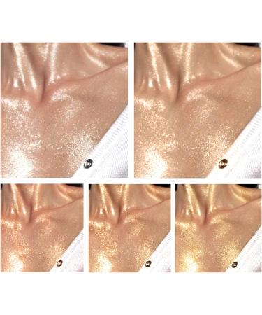 Body Luminizer Shimmer Oil Liquid Highlighter - Bronze Gold | Waterproof Radiance Makeup for Face & Body | Moisturizing Glow Shimmer Lotion - 1 count - Buy Online on GoSupps.com