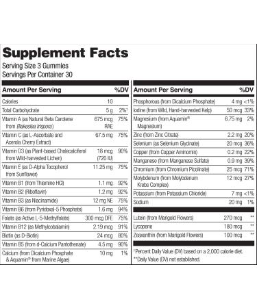 NATURELO Kids Berry Vitamin Gummies - Whole Food, 90 Count - Natural Nutrition - Buy Online on GoSupps.com
