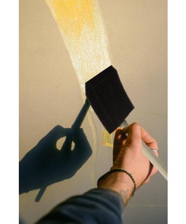 120 Pack 2 Inch Foam Paint Brushes with Wood Handles | Ideal for Acrylics, Varnishes, Crafts & Stains - Buy Online on GoSupps.com