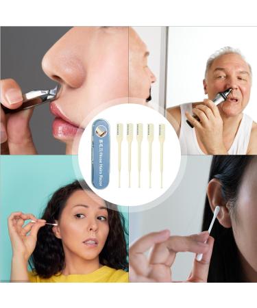 Nose Hair Cutting Guide Manual Nose Hair Trimmer5 Piece Double Sided Nasal Hair Shaver with Earwac Picker Grooming Supplies for Travel College Dormitory Home Business Travel - Buy Online on GoSupps.com