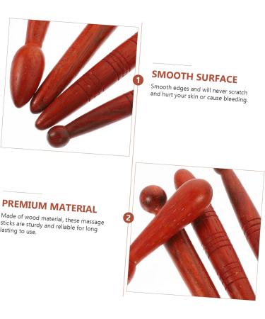 Buy FRCOLOR 20-Piece Acupuncture Rod Set | Facial & Foot Massage Tools for Acupressure & Thai Therapy - Buy Online on GoSupps.com