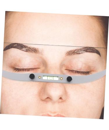 FOMIYES 4pcs white white outfit brow shaping kit positioning ruler aluminum alloy eyebrow line - Buy Online on GoSupps.com