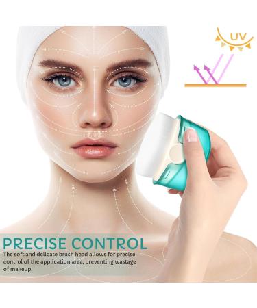 Pinceau Applicateur Cr me Solaire Visage avec Capuchon Protection Brosse Plate Douce pour Maquillage Pr cis Portable et Facile Utiliser - Buy Online on GoSupps.com