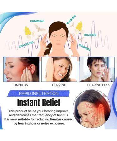 Instant Tinnitus Relief Nasal Inhalers Natural Nasal Inhaler Ear Ringing Relieving Inhaler Tinnitus Relief Treatment for Tinnitus Symptoms Difficult of Hearing Ear Help Stop Ear Ringing (1pcs) - Buy Online on GoSupps.com