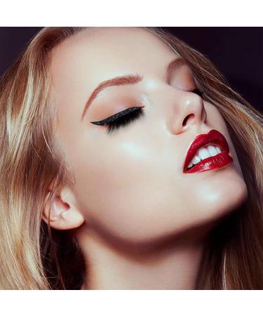 Yueci 2-in-1 Fake Eyelash Eyeliner & Sticker | 4 Pairs Reusable | Easy Makeup Black - International Shipping - Buy Online on GoSupps.com