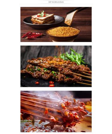 Premium Sichuan Liupo Red Chili Powder/Flakes - Hot Pot Dipping Sauce & BBQ Spice (10g-30bags) - Buy Online on GoSupps.com