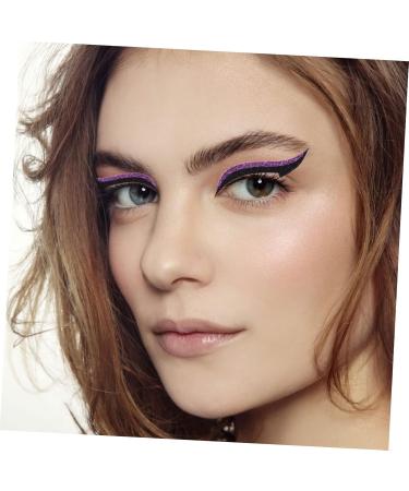 DOITOOL 40 pairs Tapes Womens Glitter Adhesive Winged Reusable for Makeup Tool Double Eyeliner Eyelid Eyes - Buy Online on GoSupps.com