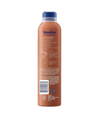 Vaseline Spray Lotion Cocoa Radiant 6.5 oz (Pack of 3) | Moisturizing Fast-Absorbing International Shipping - Buy Online on GoSupps.com