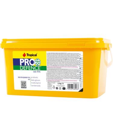 Pro Defence Size XXS (GRANULES) 5L / 3.5kg - Food with probiotic for fry and small fish species