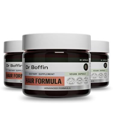 Hair Formula for Men & Women 23-in-1 - Potient Supplement for Faster Hair Growth & Thickness with Biotin 6000 mcg - Vitamin and Herbal Advanced Formula - Only One Capsule per Day (90-DAY SUPPLY)