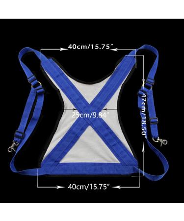 Navna Angel Fishing Vest - Ultra Light Adjustable Shoulder Strap Practical Crockery & Fighting Belt for Men & Women | Ideal Deep-Sea Fishing Gear - Buy Online on GoSupps.com