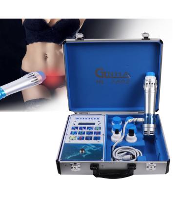 FJYAWEN shock wave therapy device extracoral poral shock wave therapy device for chronic pain relief physiotherapy instrument with 6 massage heads