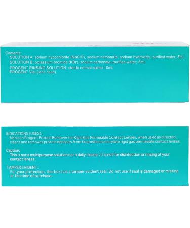 Menicon Progent 1-Treatment - Effective Eye Lens Cleaner for Optimal Vision | Shop Internationally - Buy Online on GoSupps.com
