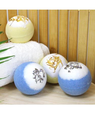 Bath Bomb 150 g - Dried Flowers - Vanilla Scent FRENCH TENDANCE - Buy Online on GoSupps.com