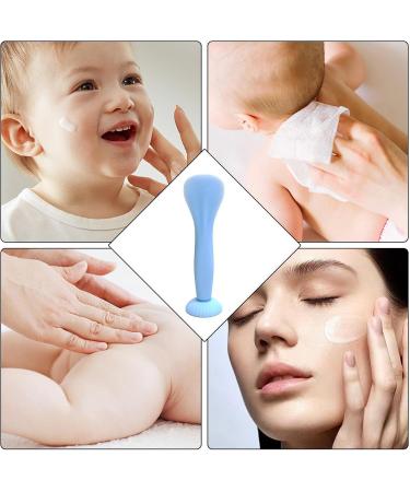 Geteawily Diaper Cream Spatula | Soft Silicone Butt Paste Applicator | Baby Butt Brush with Suction Base for Girls Boys - Buy Online on GoSupps.com