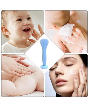 Best Baby Cream Spatula | Soft Diaper Cream Brush & Stroll Spatula | Himmelblau Diaper Paste Tool with Suction Foot - Buy Online on GoSupps.com