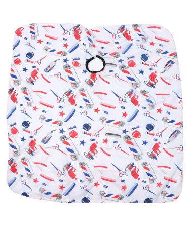 Buy ZJchao Adjustable Hair Cutting Cape - Professional Barber Salon Cape for Styling Coloring & Perming - 160x140cm - Buy Online on GoSupps.com