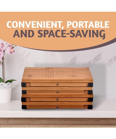 Travel Squatty Potty Stool 2-Piece Set - Non-Slip Folding Design for Kids, Adults, Elderly, and Pregnant Women - Includes Travel Bag - Cattleya Earth Home Essentials - Buy Online on GoSupps.com